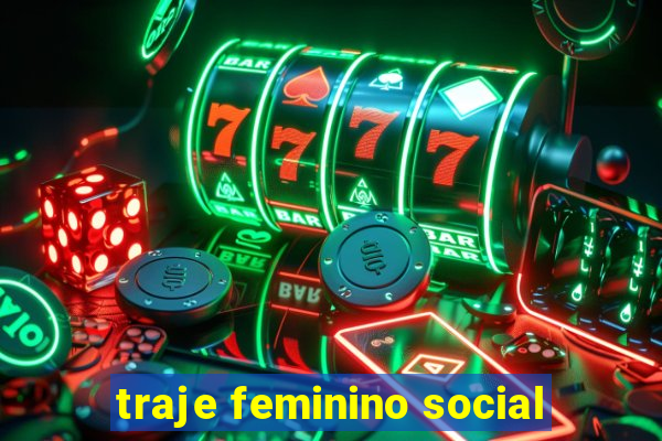 traje feminino social